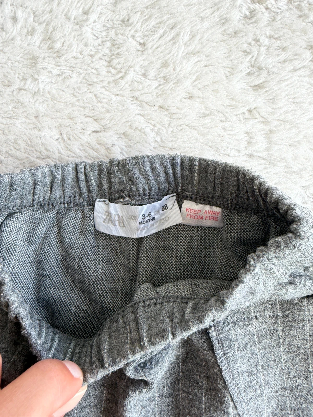 Grey dressed pants Zara 68 – photo 2